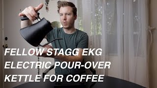 Fellow Stagg EKG Electric Hot Water Kettle for Coffee Lovers Review