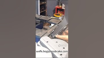 Hogi CNC bending machine, thick plate bending#engineering #engine #electric #automation #tools #cnc