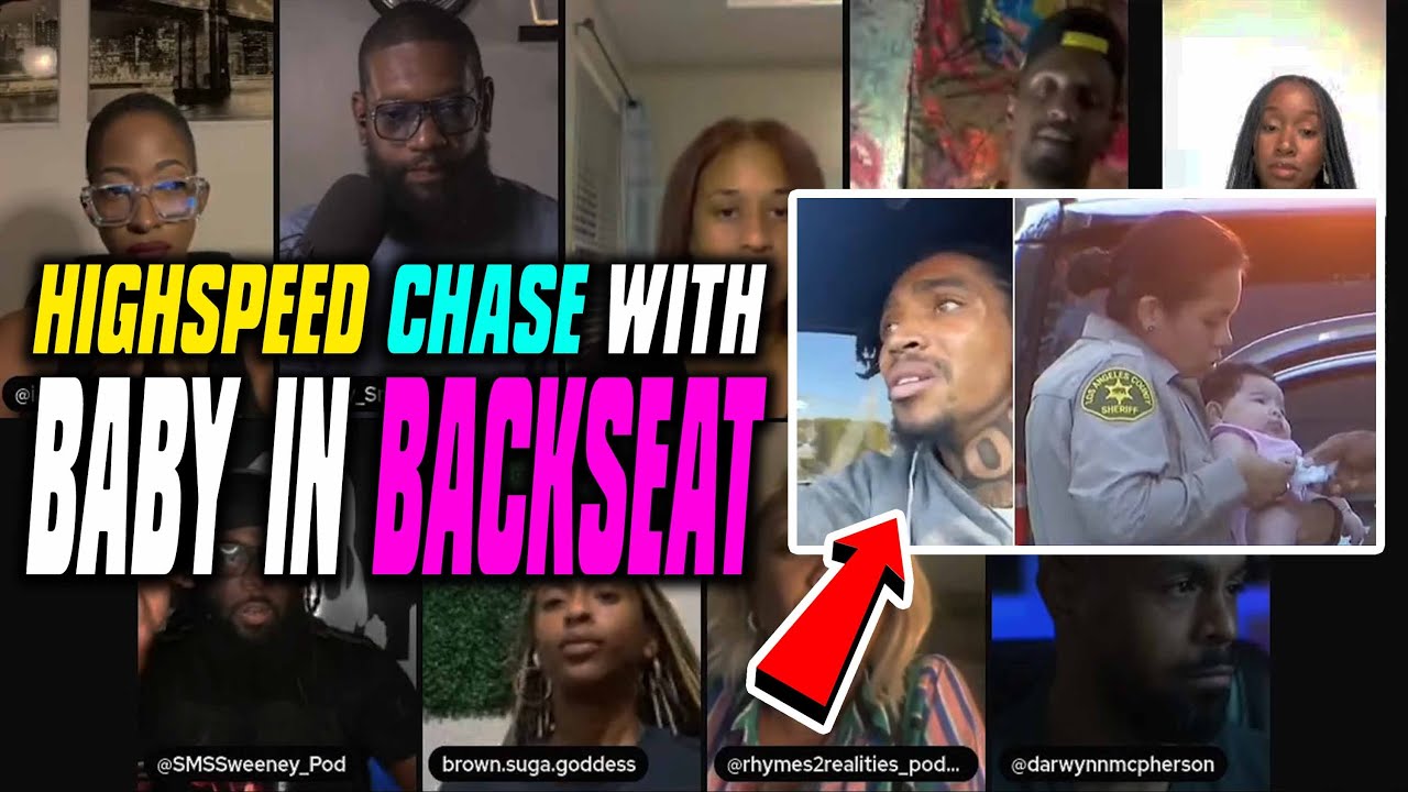 Driver Goes On HiGH SPEED CHASE WITH BABY And Backseat Before Kissing ...