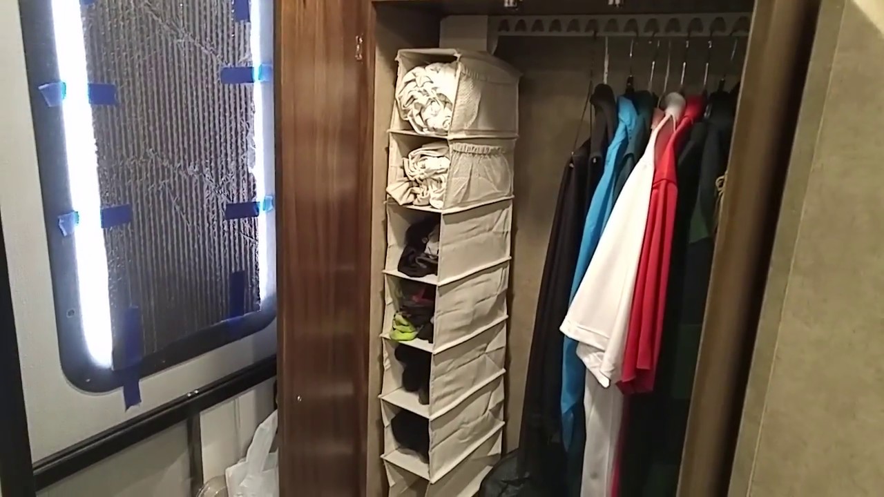 Rv Home Closet Organizer Youtube