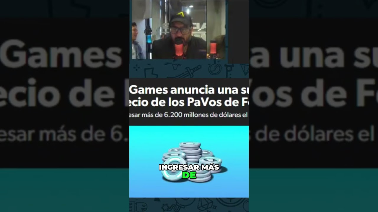 Fortnite: Epic Games Sube Precios de Pavos #shorts