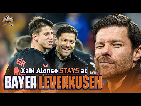 Xabi Alonso to stay at Leverkusen despite Bayern & Liverpool interest | Morning Footy | CBS Sports