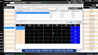 How to apply leave to the employees in ONtime?