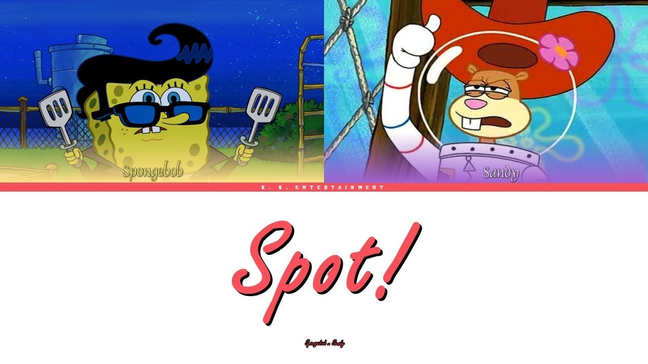 SPOT! | ZICO (ft. JENNIE) | Spongebob (ft. Sandy) | Spongebob (AI Cover)