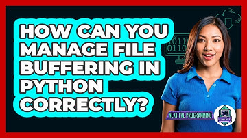 How Can You Manage File Buffering In Python Correctly? - Next LVL Programming