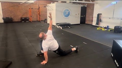 Hip opener with a T-spine rotation
