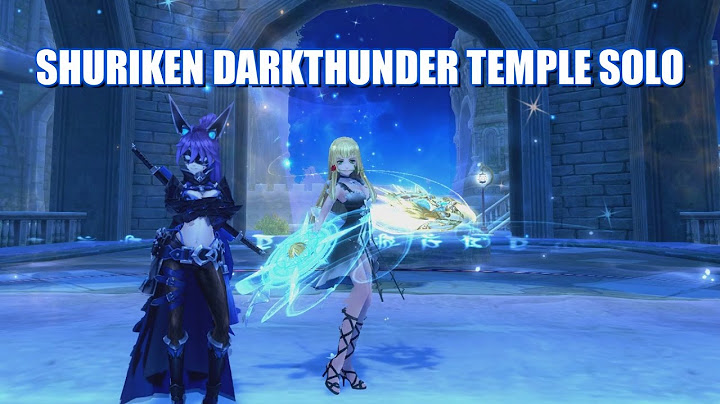 SHURIKEN DARKTHUNDER TEMPLE SOLO #2 | Aura Kingdom