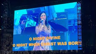 MELITHA SIDABUTAR & TIBERIAS WORSHIP SINGER : O HOLY NIGHT | PERAYAAN NATAL TIBERIAS 2023