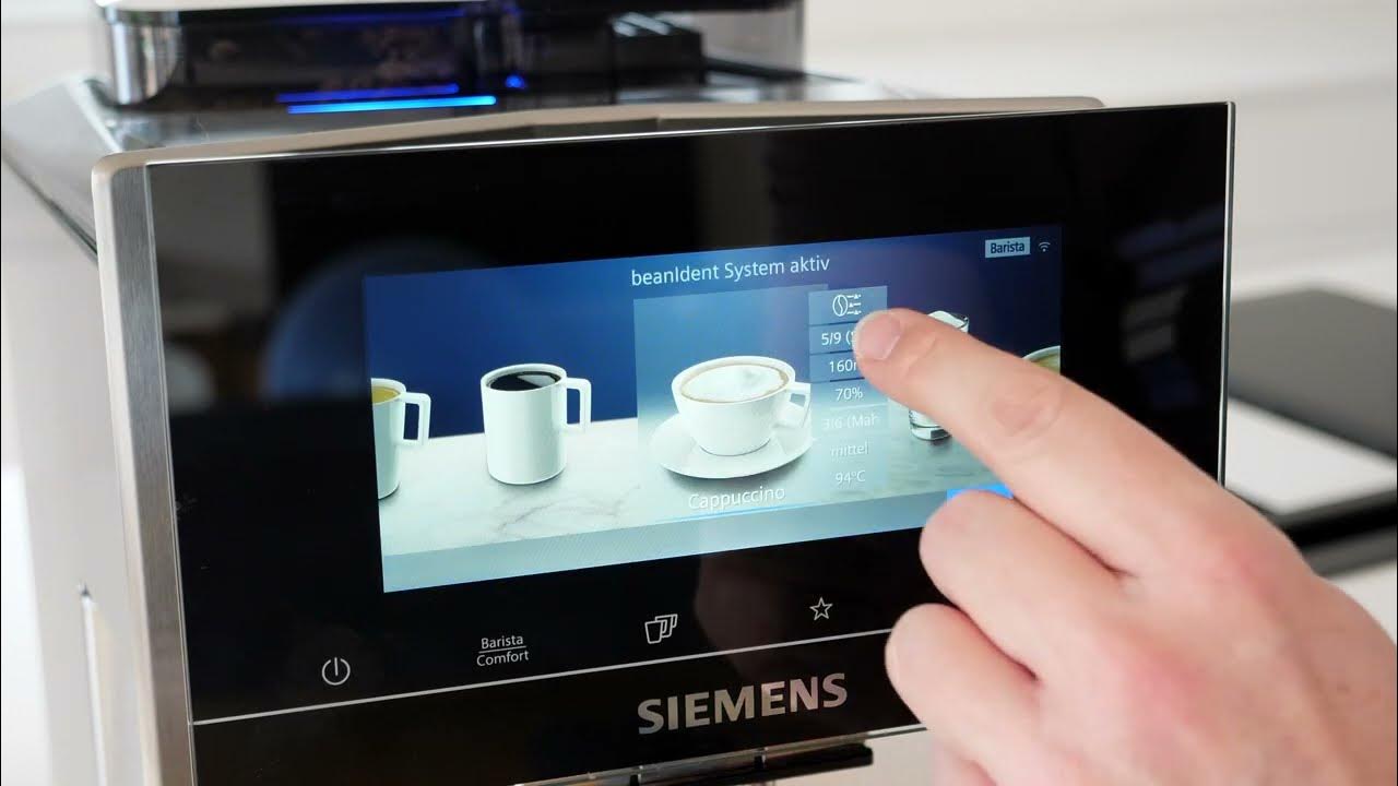 Siemens Kaffeevollautomat Geht Nicht Mehr An Siemens EQ.900 Kaffeevollautomat – Wie funktioniert das beanIdent