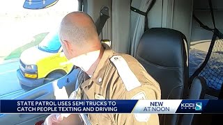 Iowa State Patrol gets creative to target texting while driving