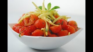 Watermelon & Papaya Salad | Cooksmart | Sanjeev Kapoor Khazana