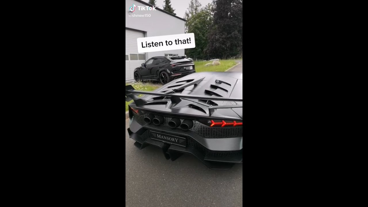 The thunderous Mansory Cabrera Aventador SVJ - Shmee150