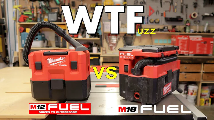 Can the M12 Fuel Vacuum SMASH the M18 Fuel Vacuum? David V Goliath!!!