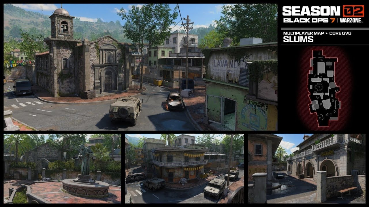 Slums Cod Map Slums Remastered Map | Call of Duty : Black Ops 7 Multiplayer Gameplay ...