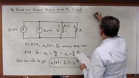 EECE 2112 Module 63:  The Forced and General Response of the RL Circuit