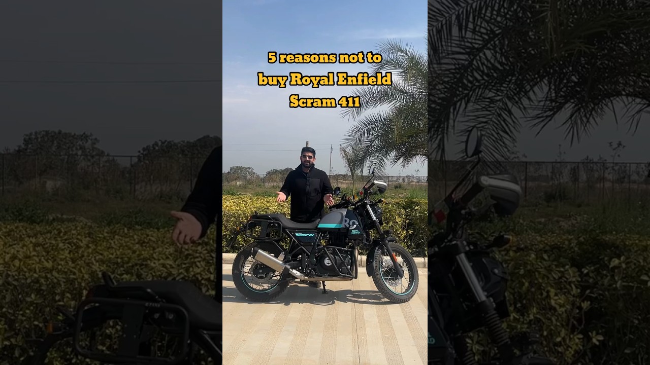 5 Reasons not to buy Royal Enfield Scram 411 | Rajat Dhamija | Muscle with Machine 