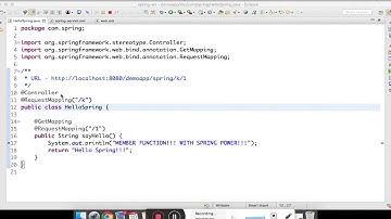 7  Resolve View in MVC using RestController Annotation