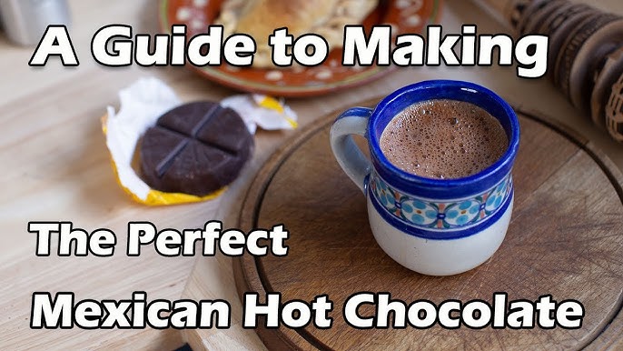 Mexican Hot Chocolate Set with Molinillo Artesano