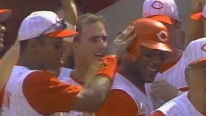 PIT@CIN: Stephen Larkin gets his first hit in Majors