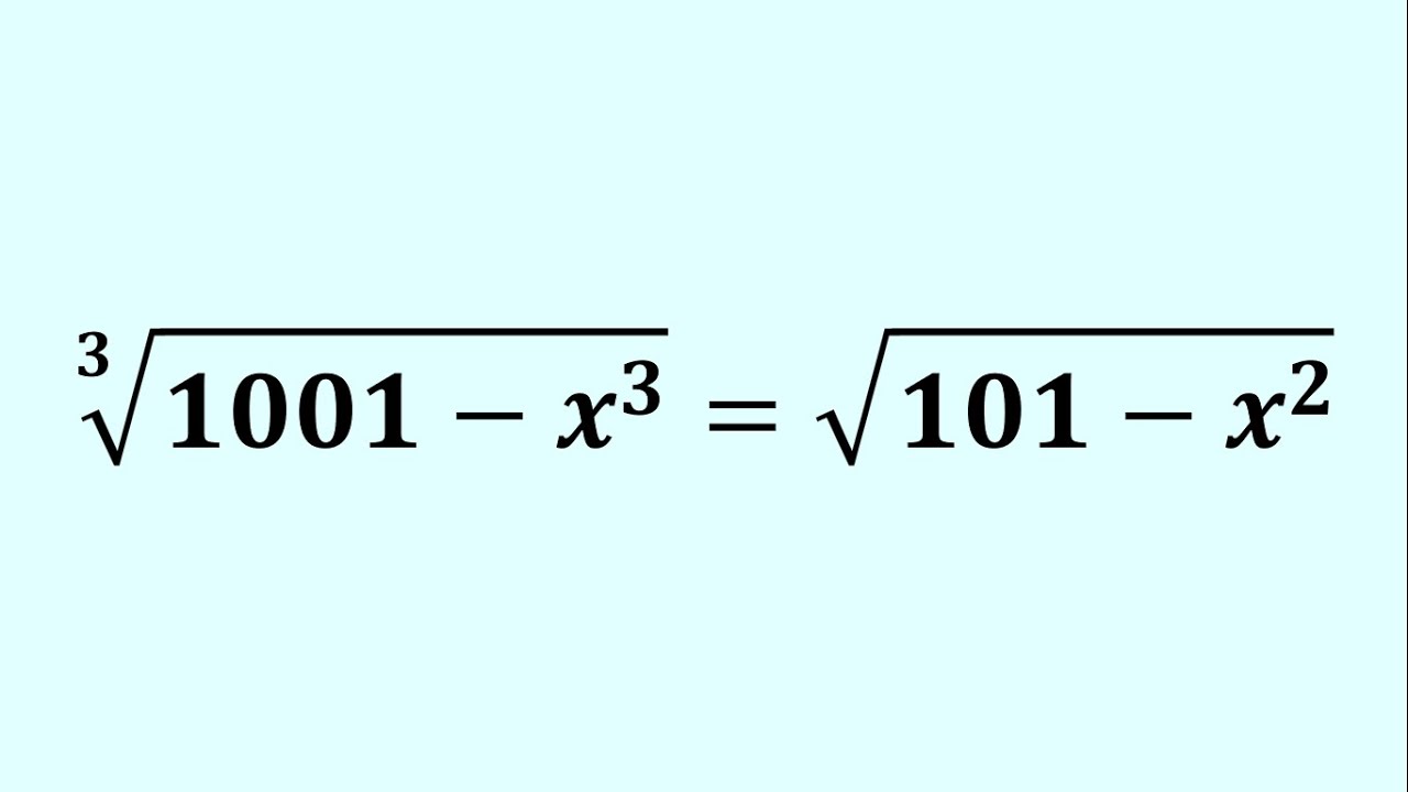 Are You Making This Common Math Mistake? | Radical Equation - YouTube