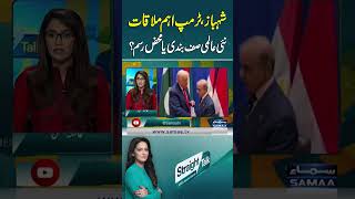 Shehbaz-Trump Meeting: Sign of Global Realignment or Mere Formality? | Straight Talk