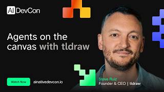 Steve Ruiz - Agents on the canvas with tldraw - AI Native DevCon June 2026