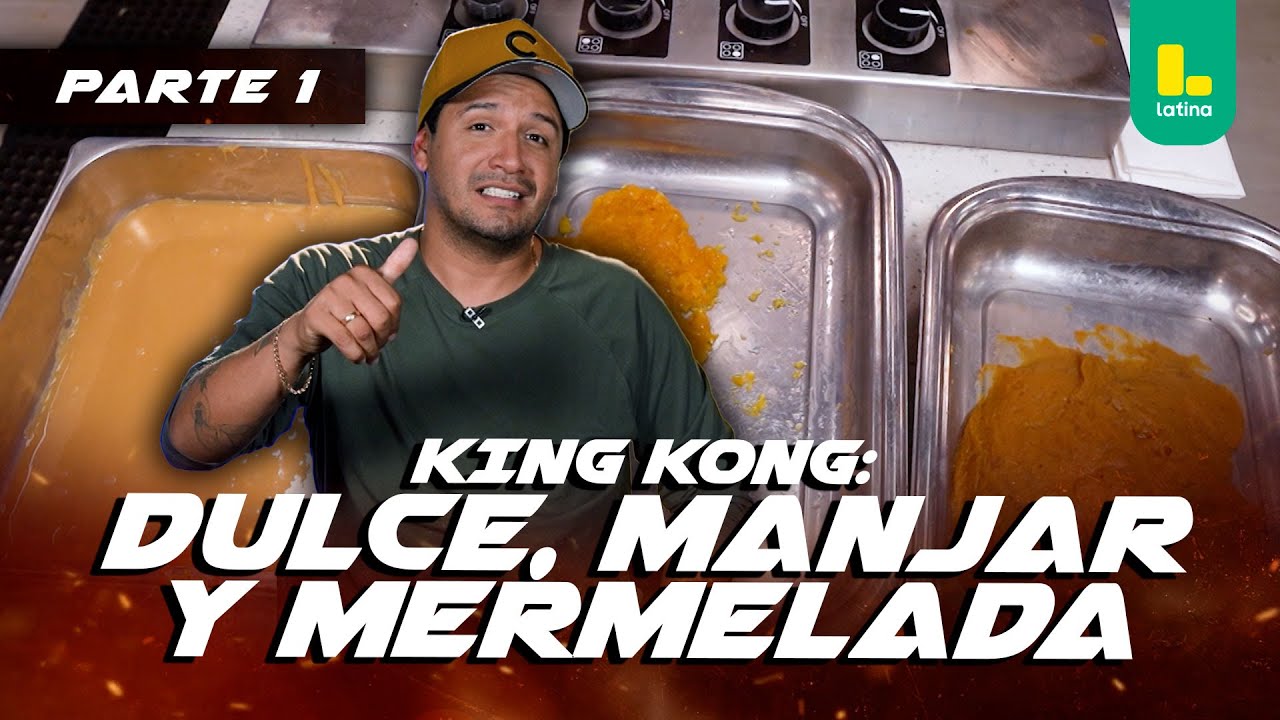 King Kong — Dulce de maní, mermelada de piña y manjar blanco de olla | El Gran Chef Famosos