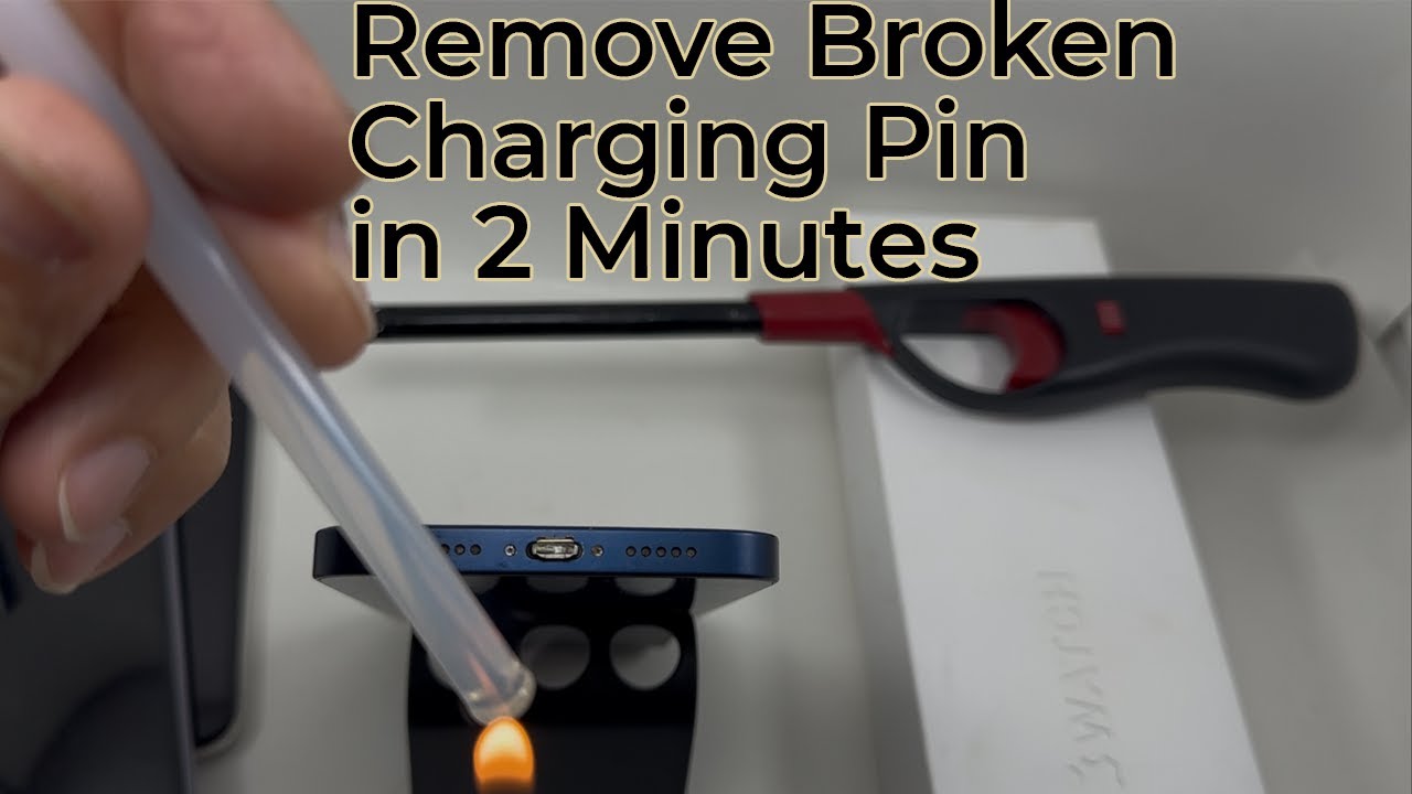 How to Remove Broken charging Pin From Phone