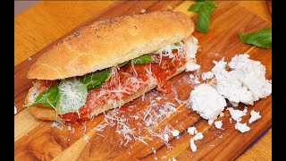 Meatball Sandwich Made From Scratch #healthyfood #bread #meatballs #beefrecipe