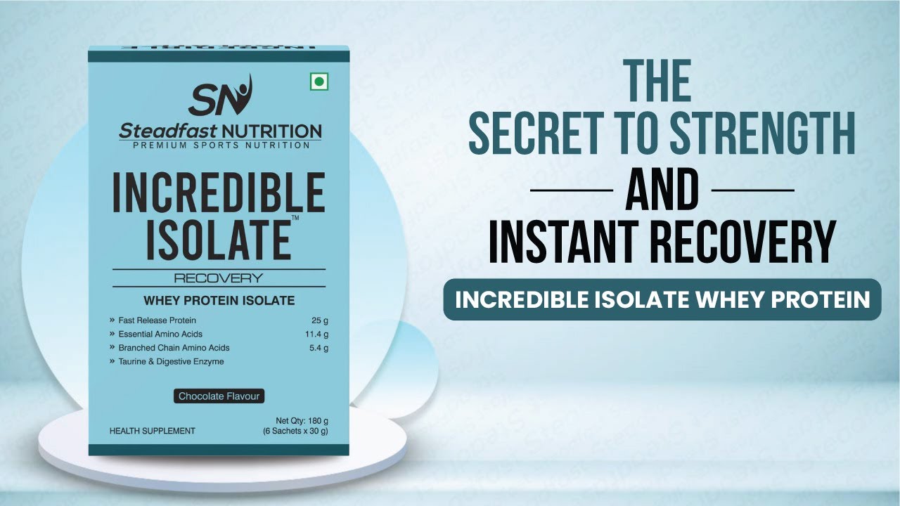 The Secret to Strength and Instant Recovery - Incredible Isolate Whey Protein