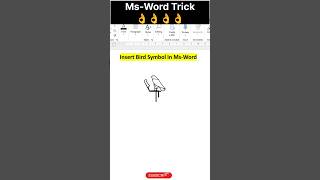 Ms-Word Trick🔥#Insert Candle Symbol#msword#mswordforbeginners#mswordtutorial#msword#mswordtips