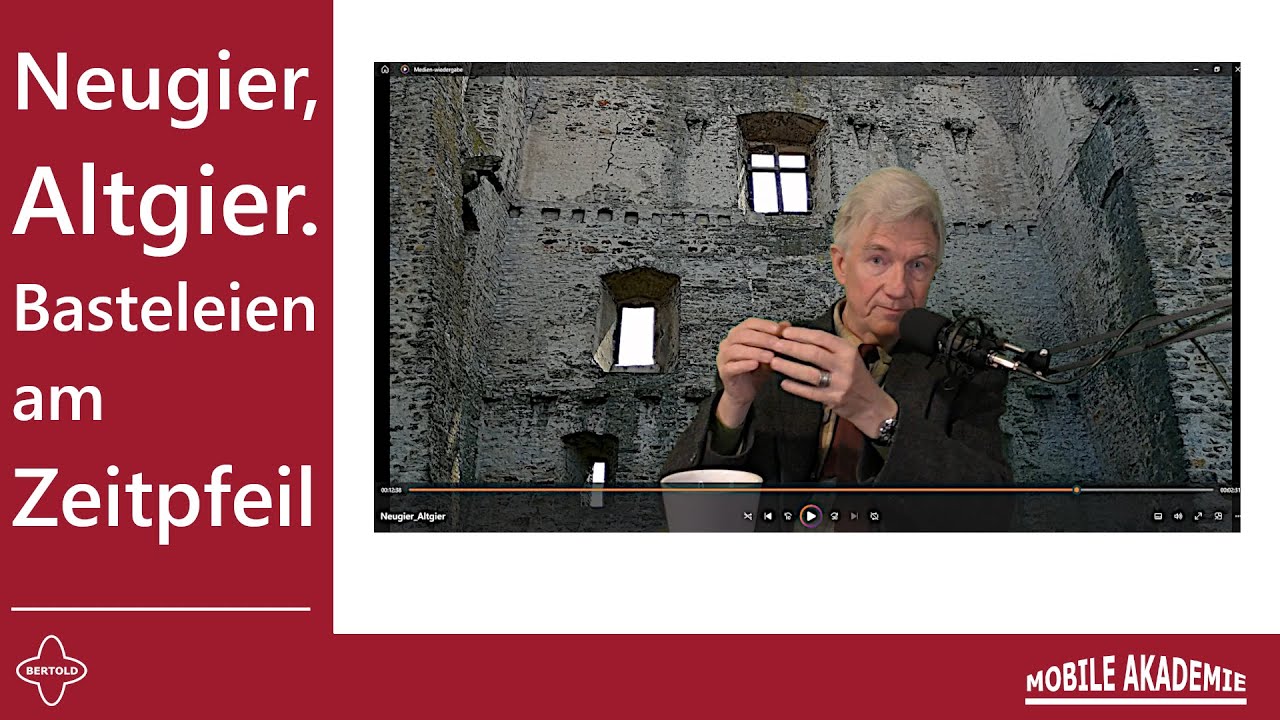 Neugier, Altgier.  Basteleien am Zeitpfeil.