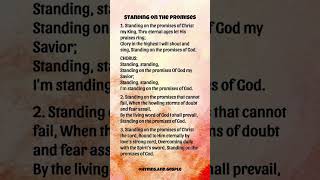 Standing Of The Promises (Hymns Of Praise)