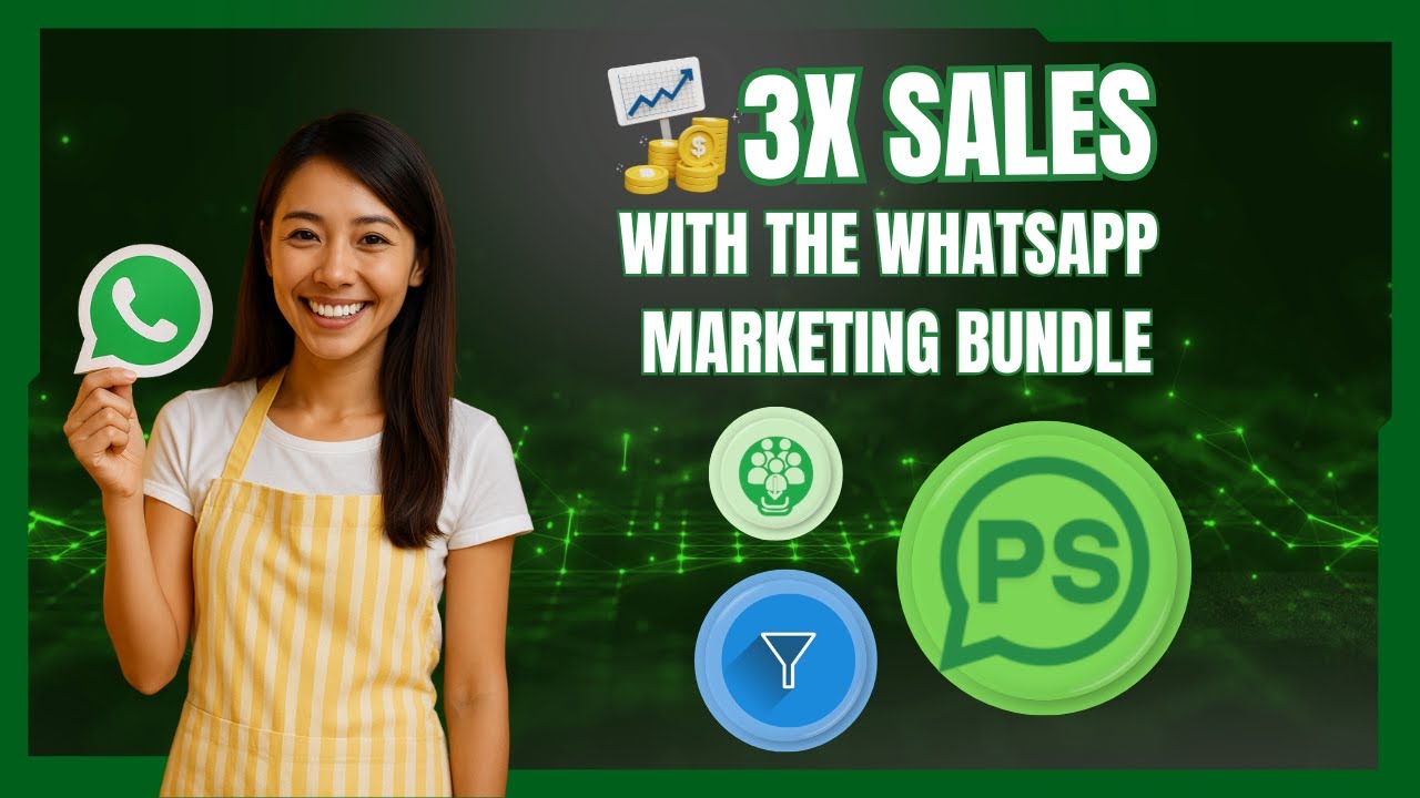 3X Sales with the WhatsApp Marketing Bundle | Unbeatable Premium Bundle