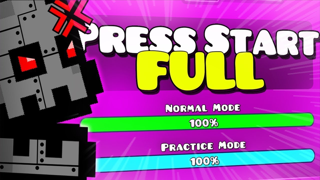Geometry Dash SubZero | Press Start | 100% Completed!!! - YouTube