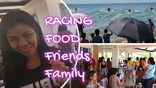 HUGE ROOF TOP BEACH SIDE PARTY   Local Boat Races Philippines FIESTA TIME