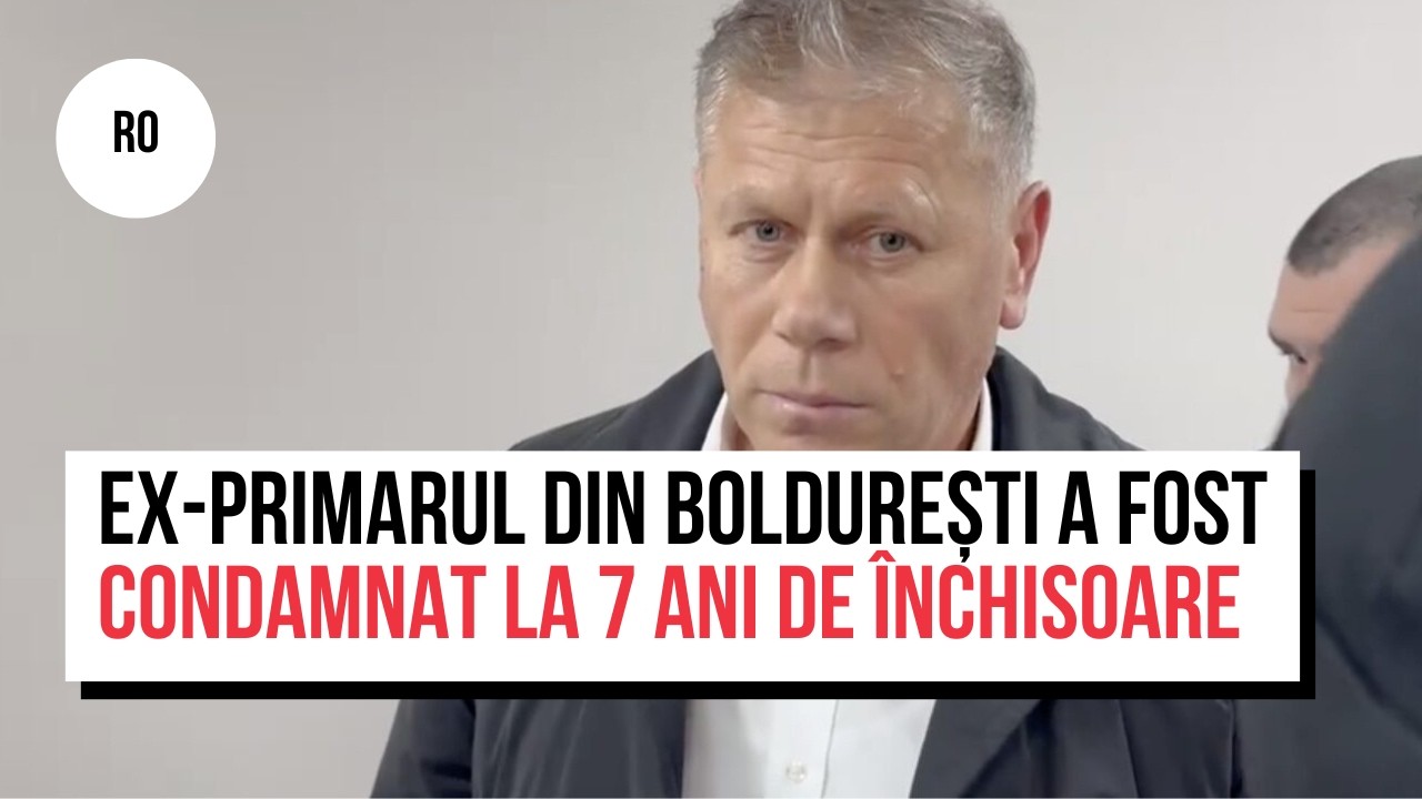Ex-primarul din Boldurești, condamnat la 7 ani de închisoare pentru moartea unui tânăr