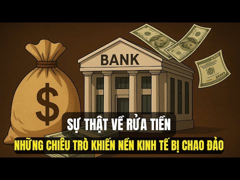 Sự thật về rửa tiền: Những Chiêu Trò Khiến Nền Kinh Tế Bị Chao Đảo