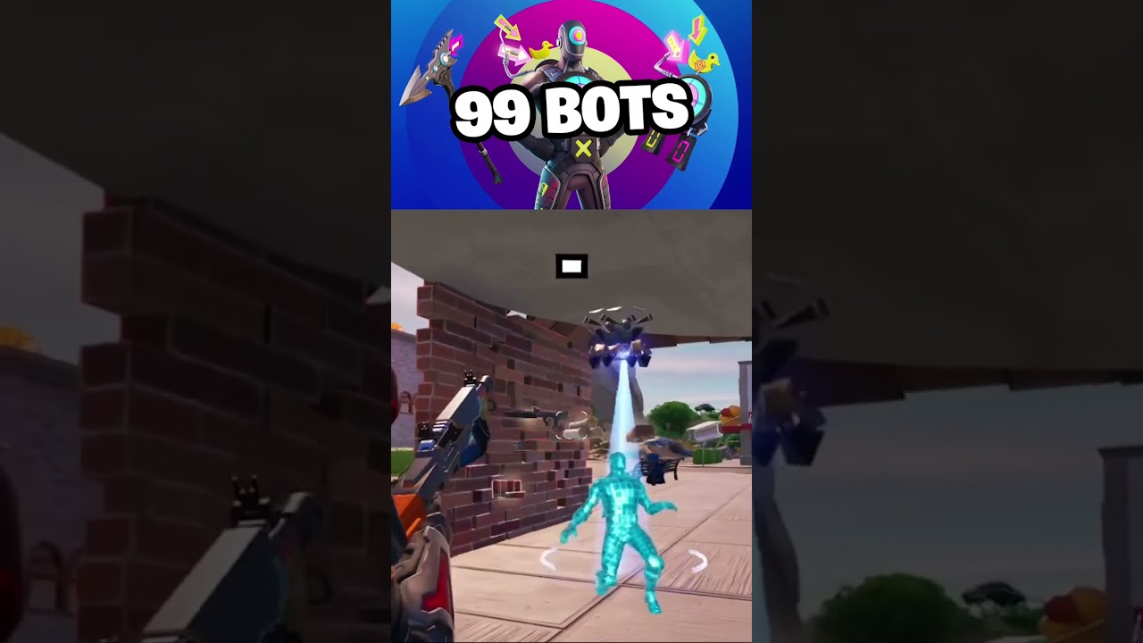 Players vs Bots - 99 BOTS [ cyniktg ] – Fortnite Creative Map Code