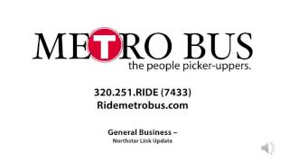 Board Meeting 6/21/16: Update on Northstar Link service