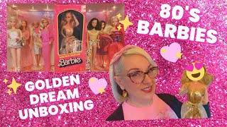 Why I became an adult DOLL COLLECTOR | My 9 childhood Barbies | 1980 Golden Dream unboxing