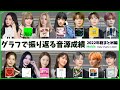 グラフで振り返る音源成績 in 2022年末 (KPOPアイドル編) | KPOP Idol Songs on MelOn Daily Chart in 2022 (Year-End Ver.)