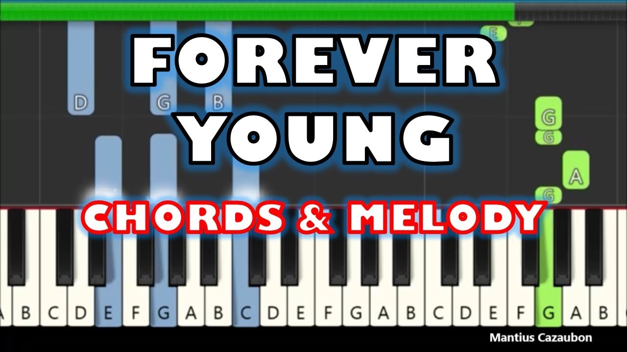 Alphaville - Forever Young (Piano Tutorial) Chords - Chordify