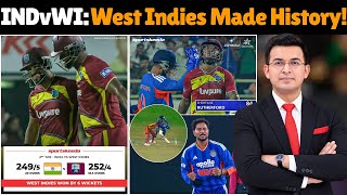 Ind vs Wi 2nd T20 Match Highlights |250 Runs Not Enough! West Indies Humiliate Ind in Historic Chase Update