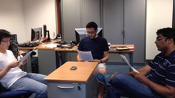 Underdetermined source separation in the reverberated environment demo