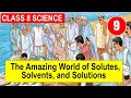 The amazing world of solutes solvents and solutions | class 8 science curiosity chapter 9