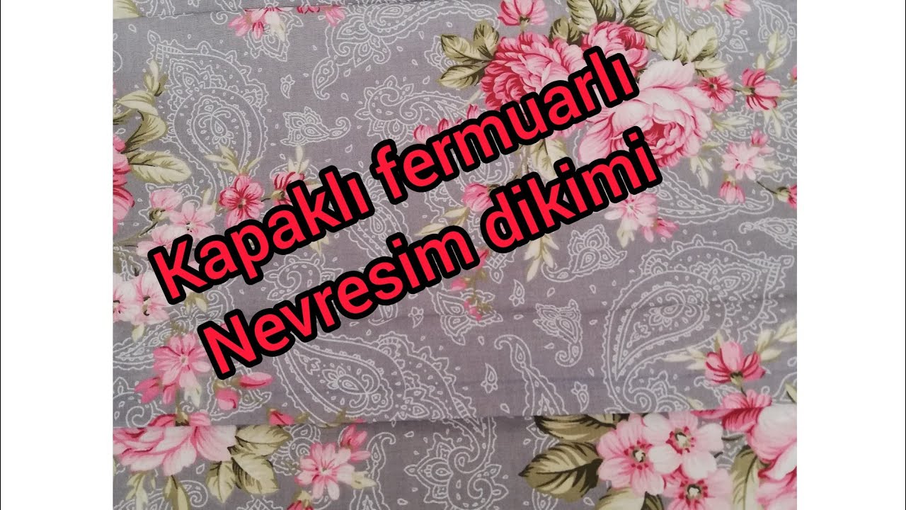 KAPAKLI FERMUARLI  NEVRESİM DİKİMİ