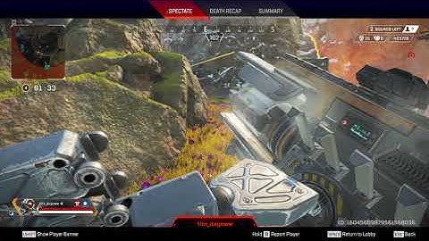 A chill hacking pathfinder washing your face with Charge Rifle #2