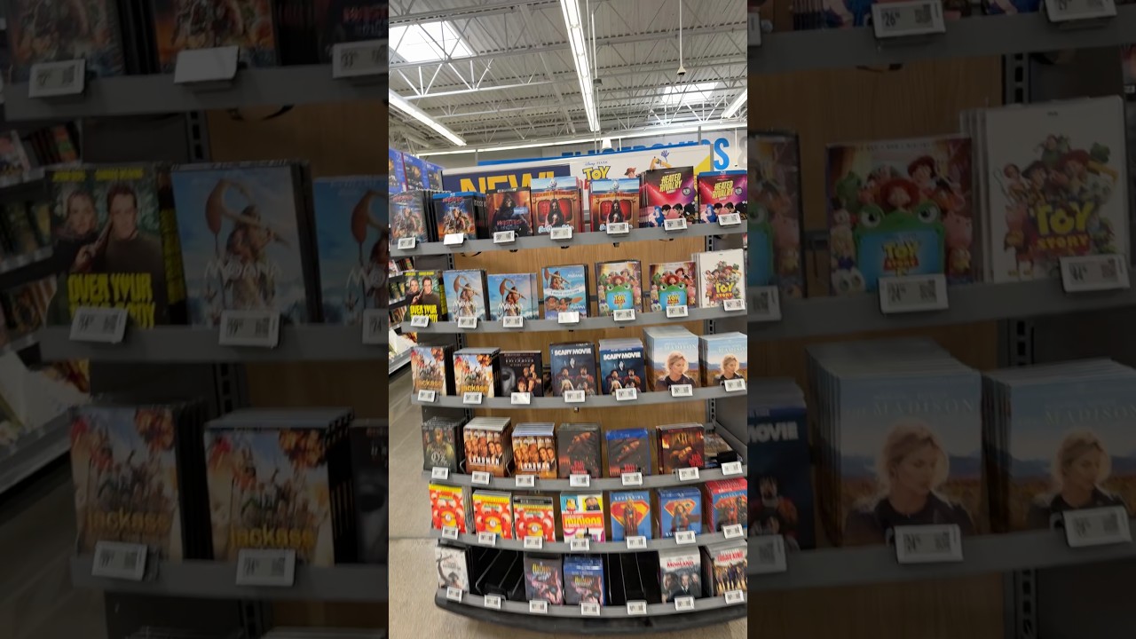 I can’t believe the prices on some of these new release movies at Walmart! #movie #retail #shopping
