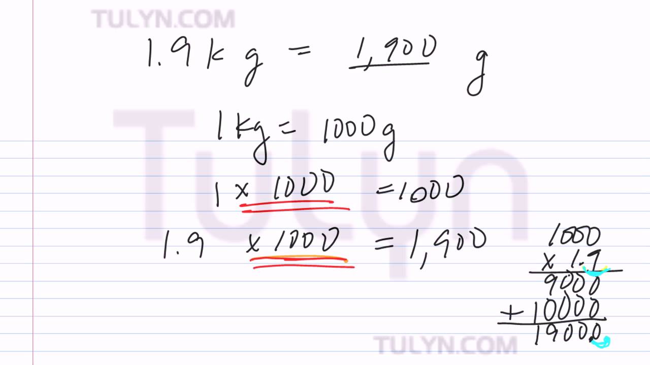 conversion-of-metric-units-converting-kilograms-to-grams-youtube